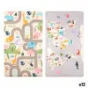 Детский коврик Gift Decor Животные 140 x 0,6 x 80 cm Разноцветный (12 штук)