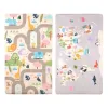 Spēļu Paklājs Gift Decor dzīvnieki 140 x 0,6 x 80 cm Daudzkrāsains (12 gb.)