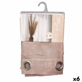 занавес Gift Decor Коричневый 140 x 260 cm (6 штук)