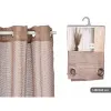 Curtain Gift Decor Brown 140 x 260 cm (6 Units)