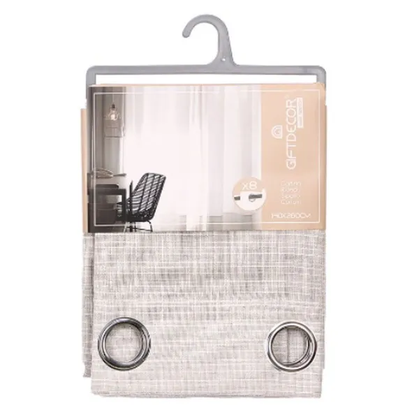 Kardin Gift Decor Hall 140 x 260 cm Triibud (6 Ühikut)