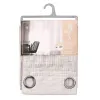 Verho Gift Decor Harmaa 140 x 260 cm Raidat (6 osaa)