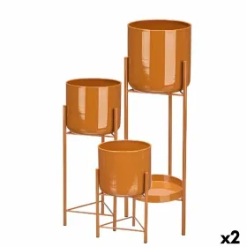 stādītāju komplekts Gift Decor Ķieģelis Dzelzs 3 Daudzums (2 gb.)