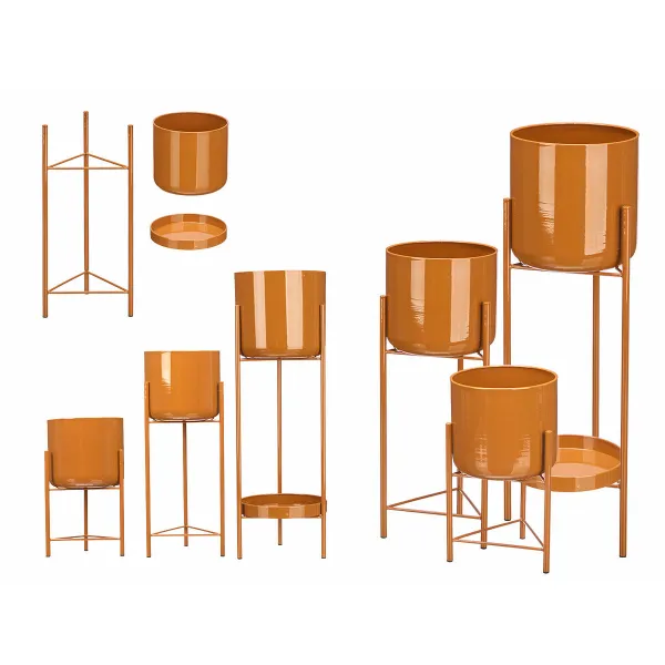 stādītāju komplekts Gift Decor Ķieģelis Dzelzs 3 Daudzums (2 gb.)