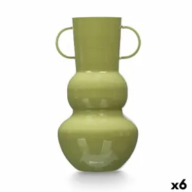 Кувшин Gift Decor Зеленый Железо Чаша 17,5 x 30 x 16 cm (6 штук)