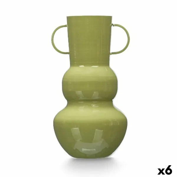 Кувшин Gift Decor Зеленый Железо Чаша 17,5 x 30 x 16 cm (6 штук)