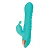 G-Spot Vibrator Adam & Eve Rabbit Green