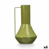 Кувшин Gift Decor Зеленый Железо Конический 17 x 29 x 7 cm (6 штук)