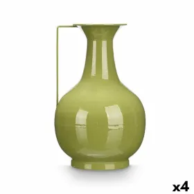 Кувшин Gift Decor Зеленый Железо Чаша 24 x 38 x 14,8 cm (4 штук)