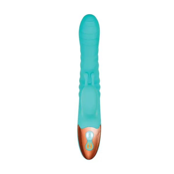 G-Spot Vibrator Adam & Eve Rabbit Green