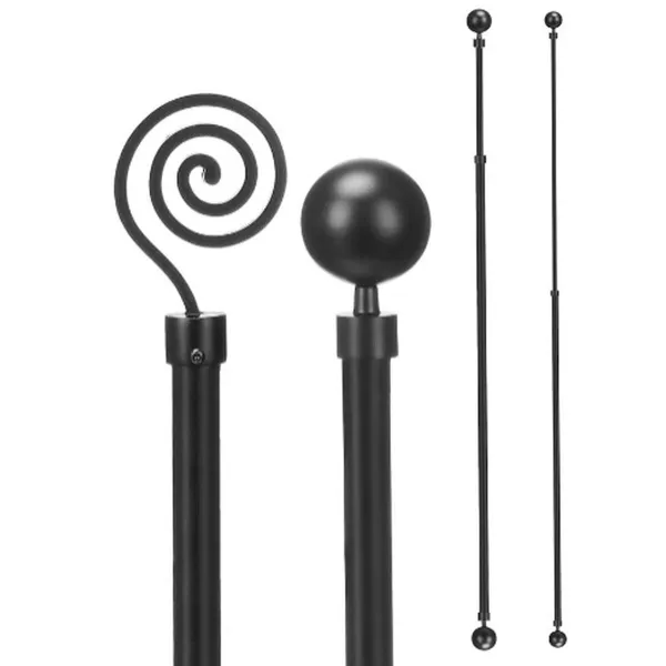 Curtain Bar Gift Decor Extendable 160-320 cm (24 Units)