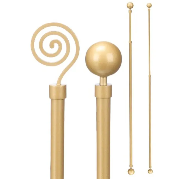 Curtain Bar Gift Decor Extendable 160-320 cm (24 Units)