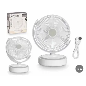 Настольный вентилятор Argon Белый 10 W 21 x 28 x 32,5 cm