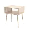 Side table Gift Decor Beige 46,5 x 19,2 x 36,2 cm