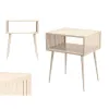 Side table Gift Decor Beige 46,5 x 19,2 x 36,2 cm
