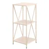 Hyllyt Gift Decor Beige Metalli 33 x 33 x 75 cm