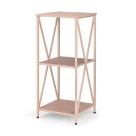 Shelves Gift Decor Brown Metal 33 x 33 x 75 cm