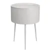 Side table Gift Decor Grey 40 x 40 x 57 cm