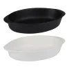 Alpina - Ceramic Oven Dish, Oval, 27x17x5.3 cm (Black)