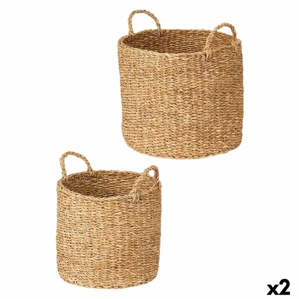 Набор корзин Gift Decor Коричневый Морские водоросли 2 Предметы (2 штук)