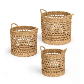 Набор корзин Gift Decor Коричневый Морские водоросли 3 Предметы