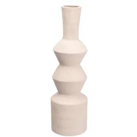 Vāze Gift Decor Balts Keramika Ģeometrisks 15 x 60 x 15 cm