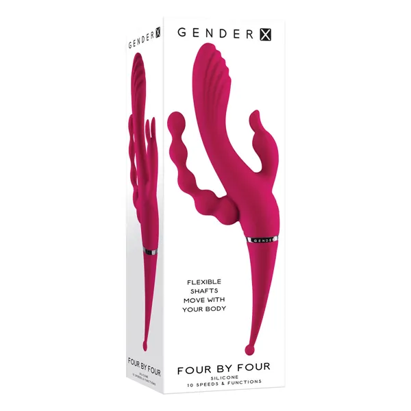 Dildo Gender X Four by Four Red