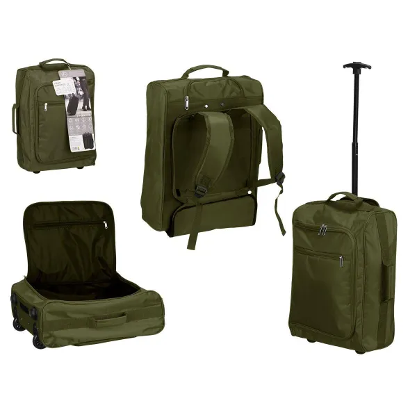 Tool Backpack Black Green Polyester Metal Plastic 31,5 l 35 x 18 x 51 cm (6 Units)