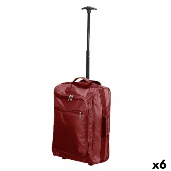 Instrumentu mugursoma Melns Sarkanbrūns Poliesters Metāls Plastmasa 31,5 l 35 x 18 x 51 cm (6 gb.)
