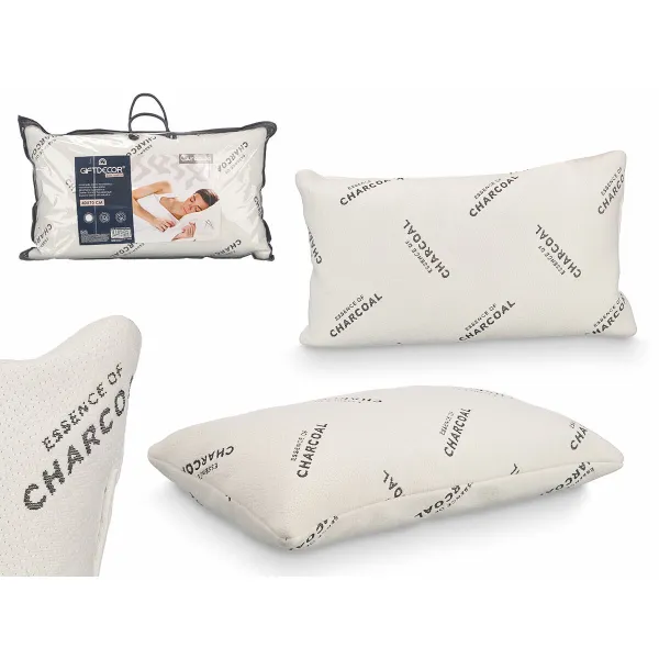 Viskoelastinė pagalvė Gift Decor Balta 70 x 15 x 40 cm (6 vnt.)