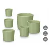 Set of pots Ibergarden Mint Clay Ø 14 cm Ø 22 cm Ø 17 cm 3 Pieces
