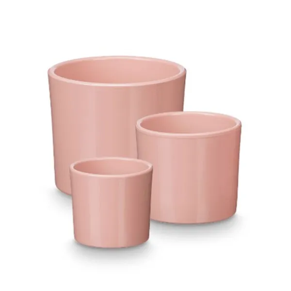 Katlu komplekts Ibergarden Rozā Māls Ø 14 cm Ø 22 cm Ø 17 cm 3 Daudzums