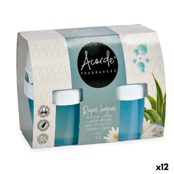 Gaisa atsvaidzinātāja komplekts Acorde Tīras Drēbes 2 Daudzums (12 gb.)