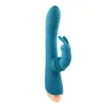 G-Spot Vibrator Adam & Eve Rabbit Green