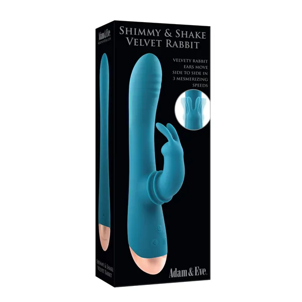 G-Spot Vibrator Adam & Eve Rabbit Green