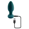 Anal plug Playboy SPINNING TAIL TEASER Green