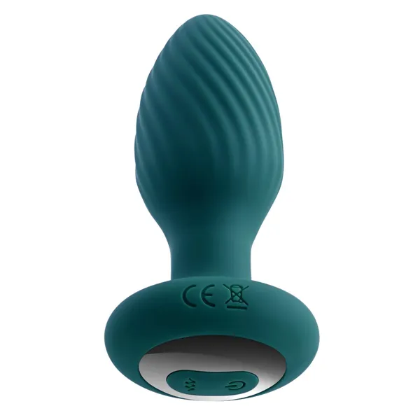 Anal plug Playboy SPINNING TAIL TEASER Green