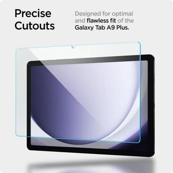 Spigen Glas.TR Slim - Tempered glass for Samsung Galaxy Tab A9+ 11”
