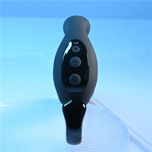 Cassini Anal Vibrator Black Playboy Black