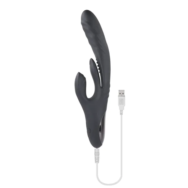 G-Spot Vibrator Playboy Rabbit Black