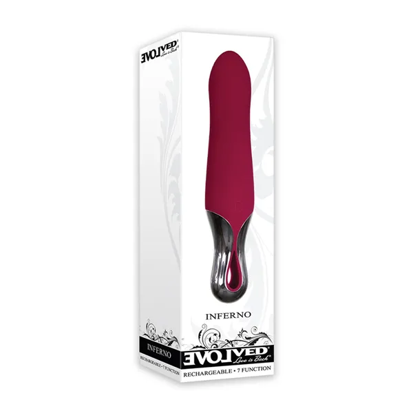 Mini-Vibrator Evolved Inferno Red