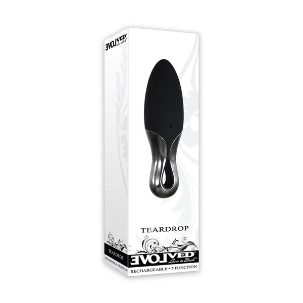 Mini-Vibrator Evolved Teardrop Black