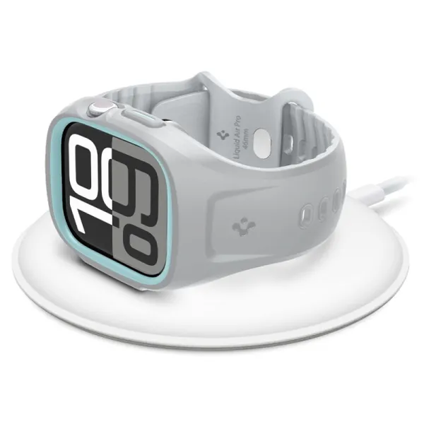 Spigen Liquid Air Pro - Band with Case for Apple Watch 10 46 mm (Grey)