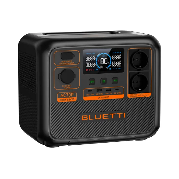 Portable Power Station Bluetti P-AC70P-EU-GY-BL-010