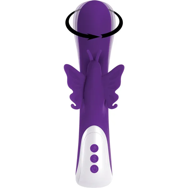 G-Spot Vibrator Evolved Purple Butterfly