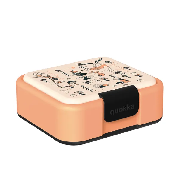 Quokka Twist Kids - Double Walled Food Container/Lunchbox (In The Woods)