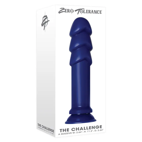 Dildo Zero Tolerance Adventures Platinum Blue