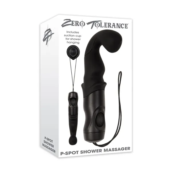 Cassini Anal Vibrator Black Zero Tolerance Black