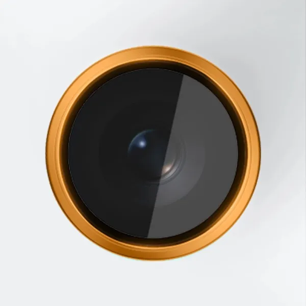 3mk HARDY Lens Protection Pro - Camera Lens Glass for iPhone 17 Pro / iPhone 17 Pro Max (Orange)