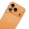 3mk HARDY Lens Protection Pro - Camera Lens Glass for iPhone 17 Pro / iPhone 17 Pro Max (Orange)